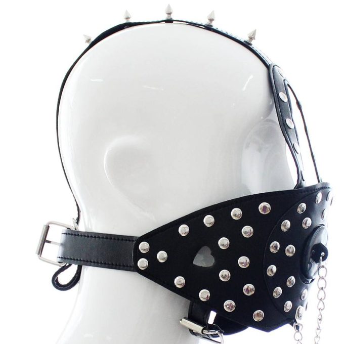 Banoch Mask Punk Stopper Black zwart pu leer masker 987191708 1