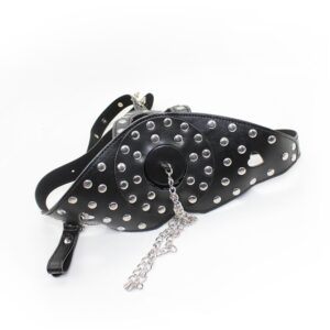Banoch Mask Punk Stopper Black zwart pu leer masker 987191708 2 1