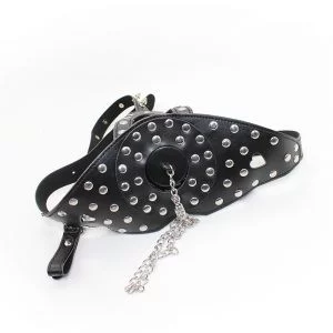 Banoch Mask Punk Stopper Black zwart pu leer masker 987191708 2 1