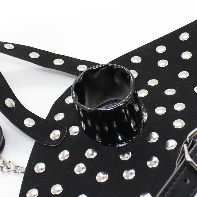 Banoch Mask Punk Stopper Black zwart pu leer masker 987191708 3 1