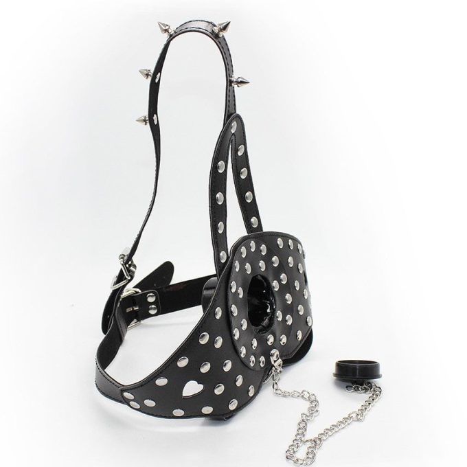 Banoch Mask Punk Stopper Black zwart pu leer masker 987191708 4 1