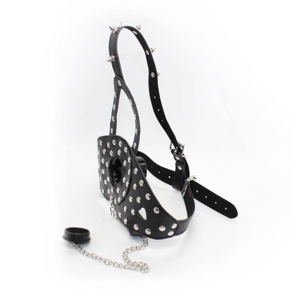 Banoch Mask Punk Stopper Black zwart pu leer masker 987191708 8 1 Banoch Mask Punk Stopper Black zwart pu leer masker 987191708 8 1