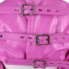 Banoch Open Breast Straight Jacket Pink pu leer dwangbuis bondage Roze 987101727 6 Banoch Open Breast Straight Jacket Pink pu leer dwangbuis bondage Roze 987101727 6