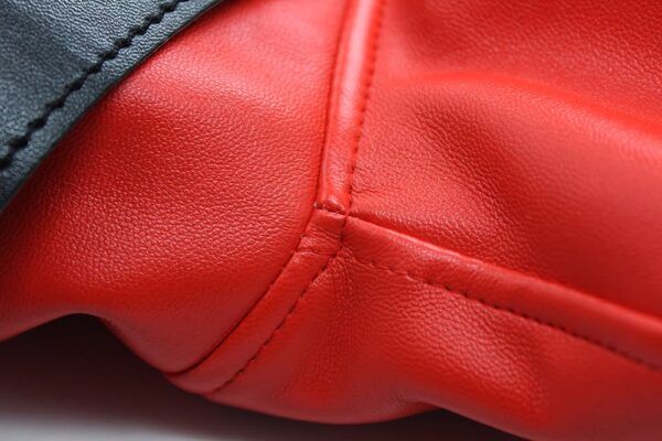 Banoch Open Breast Straight Jacket Red pu Leer dwangbuis bondage Rood 987101726 7