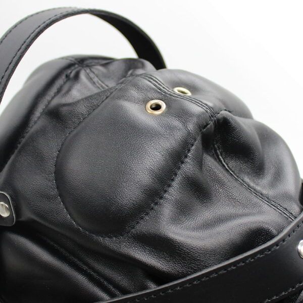 Banoch Reticent Hood Black Zwart Masker van pu Leer 987101719 6 Banoch Reticent Hood Black Zwart Masker van pu Leer 987101719 6