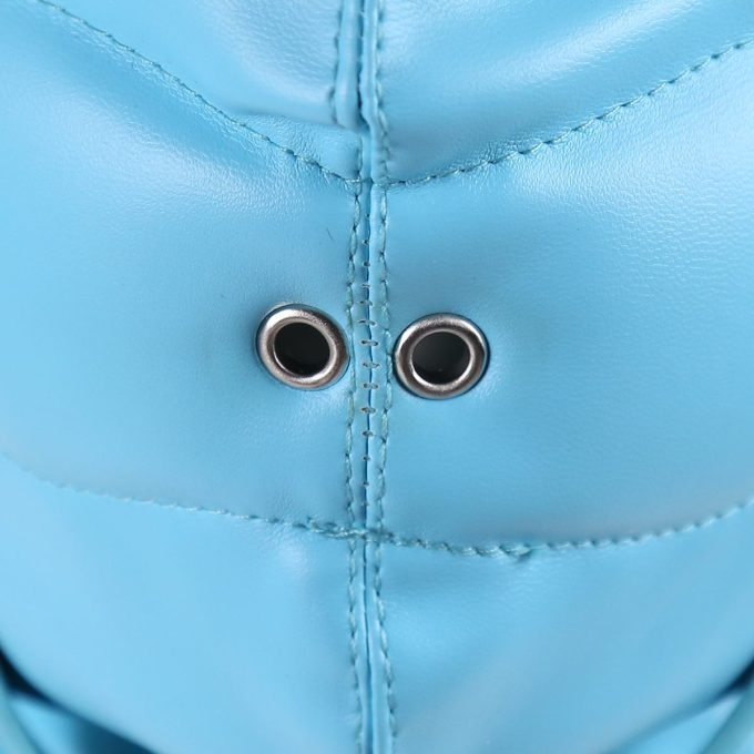 Banoch Reticent Hood Blue Blauw masker van pu Leer 987101722 5 Banoch Reticent Hood Blue Blauw masker van pu Leer 987101722 5