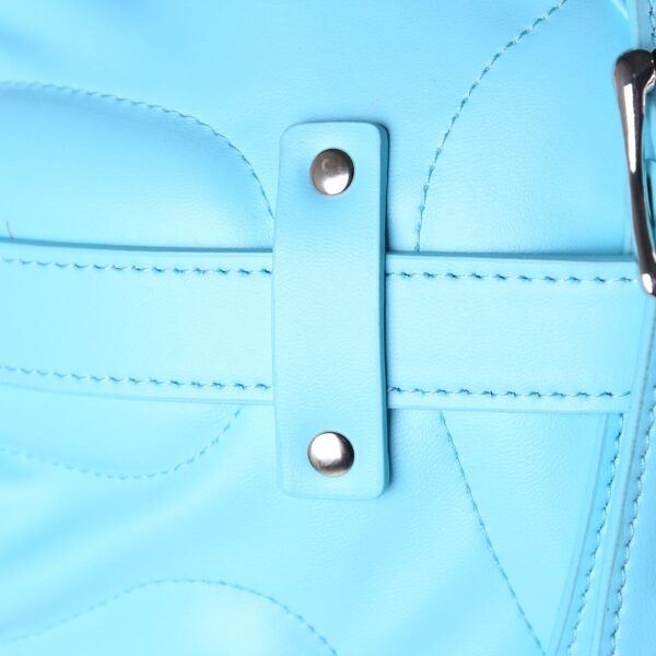 Banoch Reticent Hood Blue Blauw masker van pu Leer 987101722 8 Banoch Reticent Hood Blue Blauw masker van pu Leer 987101722 8