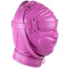 Banoch Reticent Hood Hot Pink Roze masker van pu Leer 987101723 3