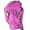 Banoch Reticent Hood Hot Pink Roze masker van pu Leer 987101723 5