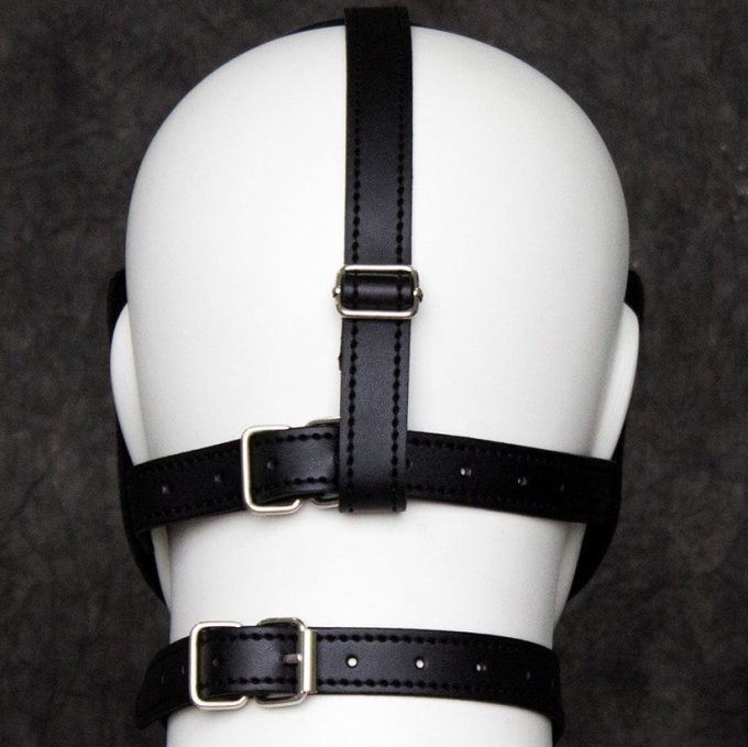 Banoch Skull Black Mask zwart masker pu leer bondage 987101706 3