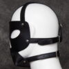 Banoch Skull Black Mask zwart masker pu leer bondage 987101706 4