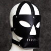 Banoch Skull Black Mask zwart masker pu leer bondage 987101706 5