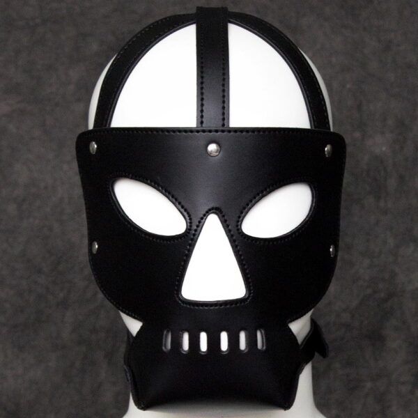 Banoch Skull Black Mask zwart masker pu leer bondage 987101706