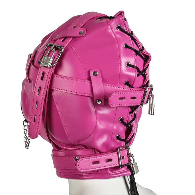 Banoch depraved pink bondagehood with stopper 987101717 4 Banoch depraved pink bondagehood with stopper 987101717 4