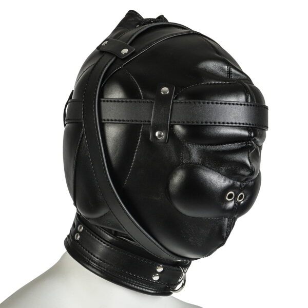 Banoch reticent bondagemasker zwart 987101719 2 Banoch reticent bondagemasker zwart 987101719 2