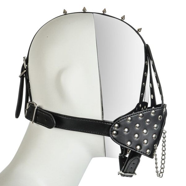 Banoch zwart bondagemasker met spike 987101708 3 Banoch zwart bondagemasker met spike 987101708 3