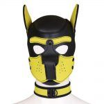 Banoch Lindo Perrito Amorillo Neoprene honden masker puppy geel neopreen