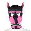 Banoch Lindo Perrito Rosa Neoprene dog mask puppy play pink neoprene Banoch Lindo Perrito Rosa Neoprene dog mask puppy play pink neoprene