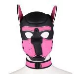 Banoch Lindo Perrito Rosa Neoprene dog mask puppy play pink neoprene