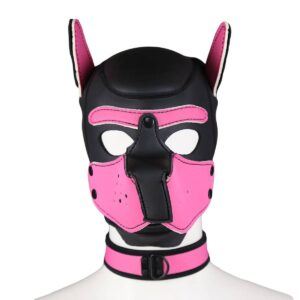Banoch Lindo Perrito Rosa Neoprene dog mask puppy play pink neoprene