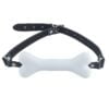 Banoch   Mouthgag bone   siliconen gag bot   honden bot wit   puppy play (2)