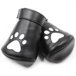 Banoch Perrito Mittones dog paws mittens bondage PU Leer Wit Voetje 987101746