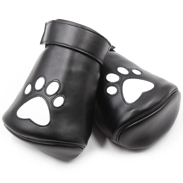 Banoch Perrito Mittones dog paws mittens bondage PU Leer Wit Voetje 987101746 Banoch Perrito Mittones dog paws mittens bondage PU Leer Wit Voetje 987101746
