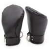 Banoch Perrito Mittones dog paws mittens bondage PU Leer Zwart 98710743