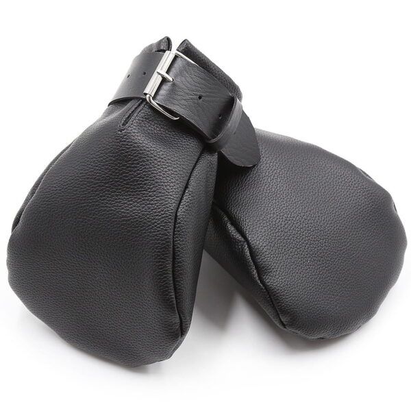 Banoch Perrito Mittones dog paws mittens bondage PU Leer Zwart 98710743 2