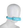Banoch   Bit gag soft straight blue   bitgag van imitatieleer blauw op pop