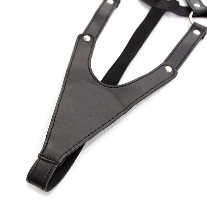 Banoch Bondage riemen body Harness black2 zwart pu leer harnas vrouw bdsm 987101756 3