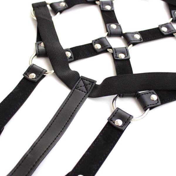 Banoch Bondage riemen body Harness black2 zwart pu leer harnas vrouw bdsm 987101756 4 Banoch Bondage riemen body Harness black2 zwart pu leer harnas vrouw bdsm 987101756 4