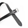 Banoch Breathable ball gag open zwart roze verstelbare riem 987101781 7