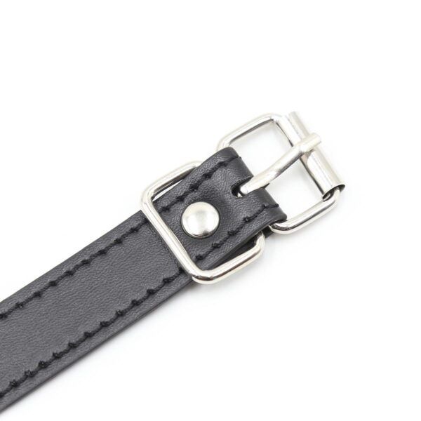 Banoch Breathable ball gag open zwartpaars verstelbare riem bondage 987101782 6