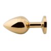 Banoch Buttplug Aurora red gold Small gouden Metalen buttplug Diamant steen Rood 98710818 2