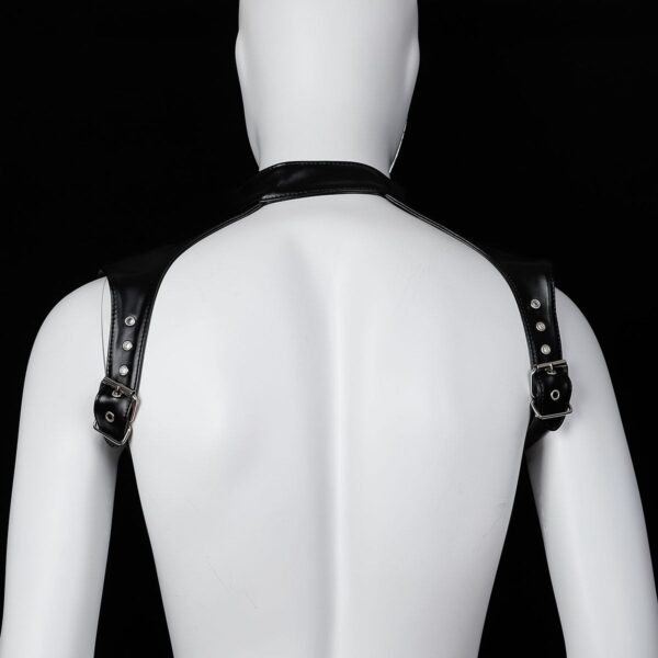 Banoch Chest collar harness Raigel imitatie leer harnas voor man 987101809 4