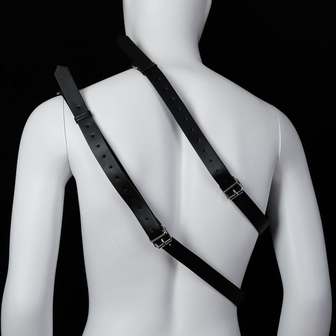 Banoch Chest gladiator harness Robert imitatie leren harnas voor man 987101798 4