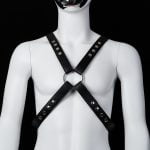 Banoch Chest harness Raaf pu leren harnas voor man 98710800