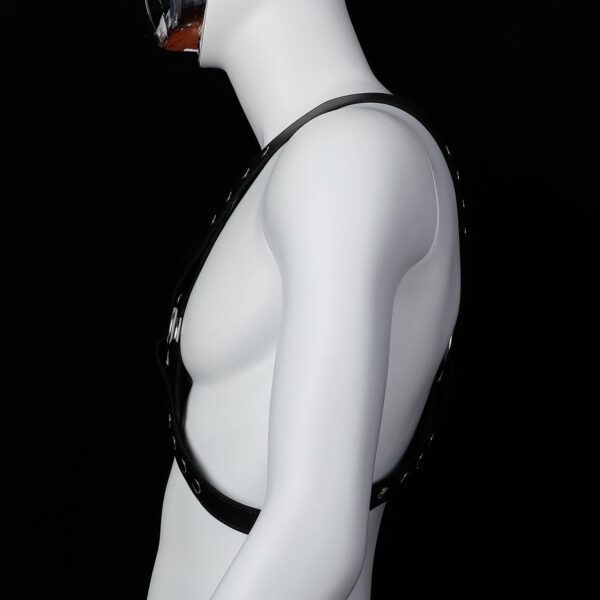 Banoch Chest harness Raaf pu leren harnas voor man 98710800 3
