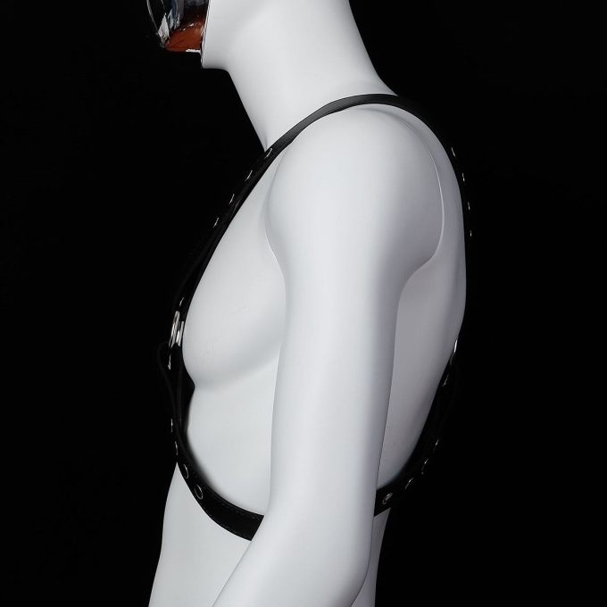 Banoch Chest harness Raaf pu leren harnas voor man 98710800 3 Banoch Chest harness Raaf pu leren harnas voor man 98710800 3