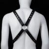Banoch Chest harness Raaf pu leren harnas voor man 98710800 4