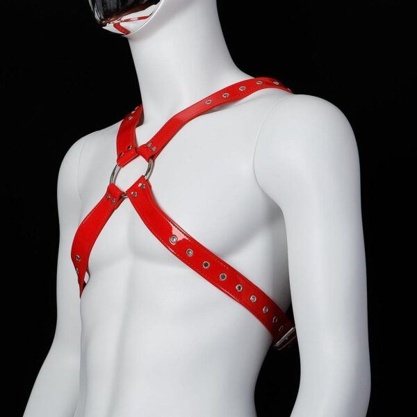Banoch Chest harness Radin imitatie leren harnas voor man 987101805 2 Banoch Chest harness Radin imitatie leren harnas voor man 987101805 2