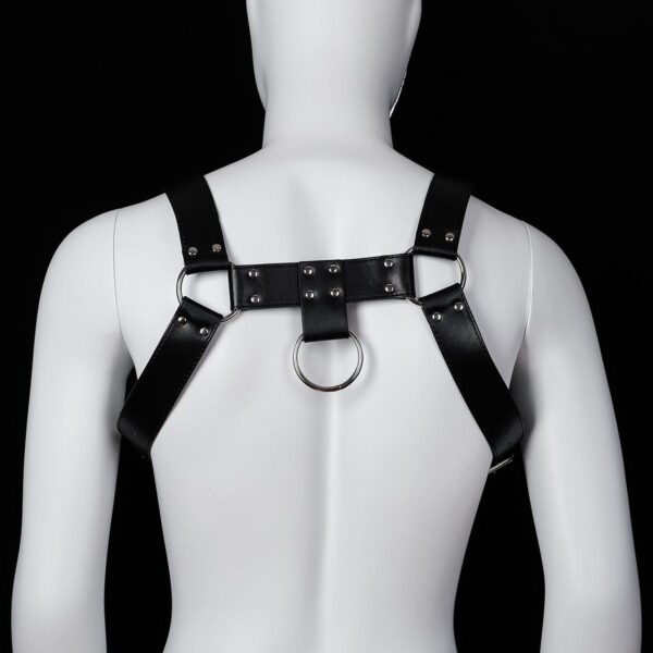 Banoch Chest harness Rafal imitatie leren harnas voor man 987101799 4 Banoch Chest harness Rafal imitatie leren harnas voor man 987101799 4
