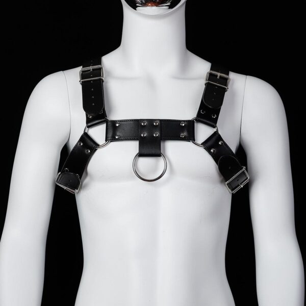 Banoch Chest harness Rafal imitatie leren harnas voor man 987101799 Banoch Chest harness Rafal imitatie leren harnas voor man 987101799