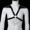 Banoch Chest harness Rahoon kunstleer harnas voor man 987101803 Banoch Chest harness Rahoon kunstleer harnas voor man 987101803