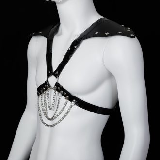 Banoch Chest harness Rahoon kunstleer harnas voor man 987101803 2