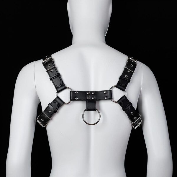 Banoch Chest harness Raiden pu leer harnas voor man 987101807 4