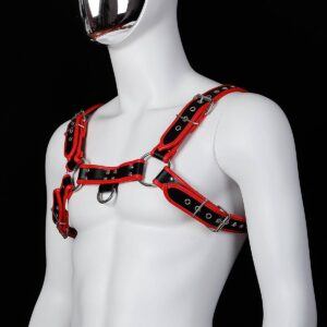Banoch Chest harness Raidy kunstleer harnas voor man 987101802 2