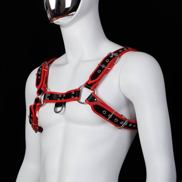 Banoch Chest harness Raidy kunstleer harnas voor man 987101802 2