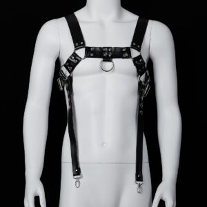 Banoch Chest harness Raiko imitatie leer harnas voor man 987101808